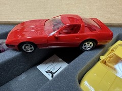 3 Pack 1995 Corvette ZR-1 Commemorative Collectors Plastic promo cars 1:25 Scale