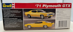 Revell Model Car Kit: 1/24 scale 1971 Plymouth GTX, Skill Level 2, #7608