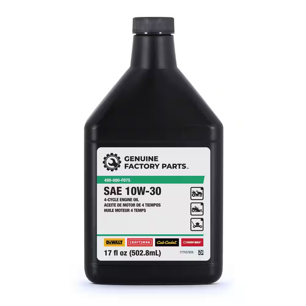 17 Oz. 10-Watt-30 Engine Oil Formulated for Gas Powered 4-Cycle Engines