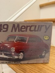 AMT Ertl 49 Mercury Coupe 1/25 Scale Unassembled Not Painted Model Kit