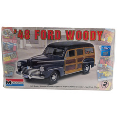 Revell Monogram 85-4282 48 Ford Woody 1/25 Model Kit Open Box Unbuilt