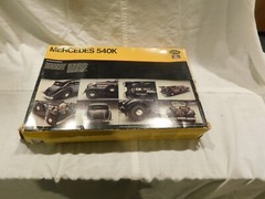 Testors Mercedes 540K 1/24 classic Plastic model car kit
