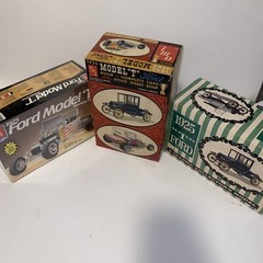 AMT 1925 Ford Model “T” Trophy series, Roadster/pickup, And Classic Collection