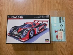 1/24th Hasegawa Porsche 962C Kenwood Kit #1