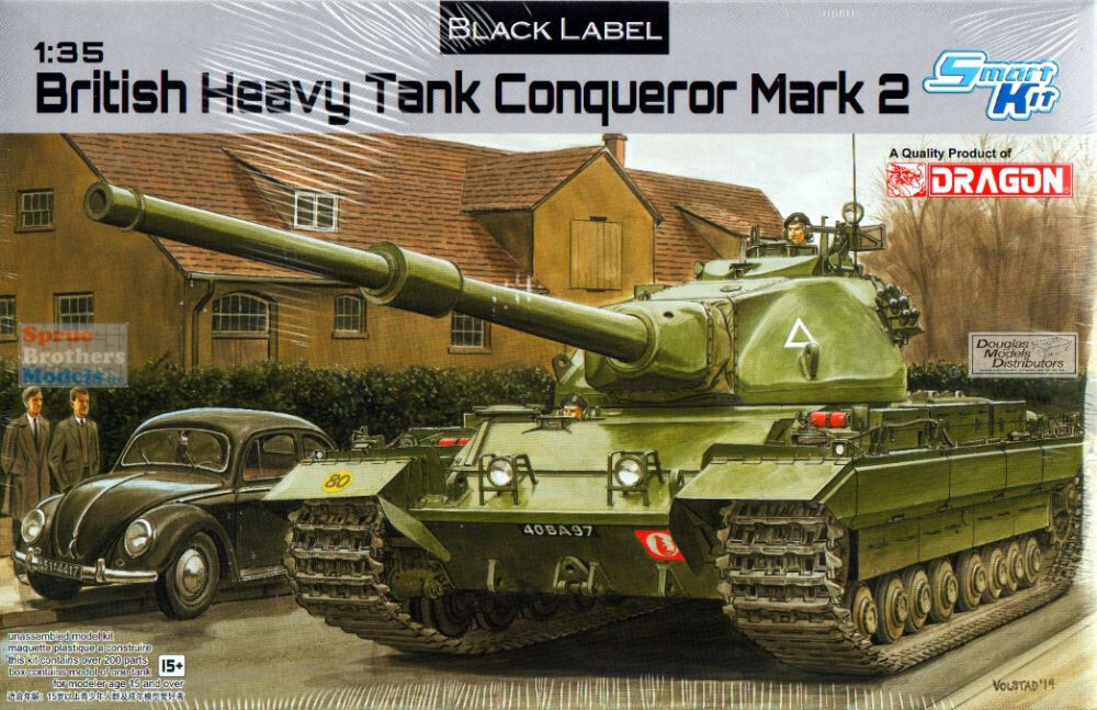 DML3555 1:35 Dragon British Heavy Tank Conqueror Mark 2