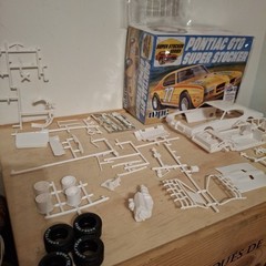 MPC Pontiac GTO Super Stocker Plastic Model Kit 1:25 Partially Together