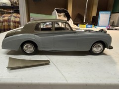 1962 Hubly Rolls-Royce Silver Cloud Dealer Promo Car For Parts 1/25 Scale