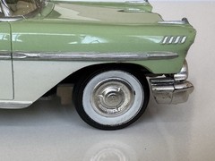 1958 Chevrolet Nomad GM Dealership Promotional Model Car SEA FOAM GREEN/WHITE