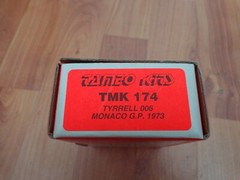 1/43 VINTAGE TAMEO KITS TYRRELL 006 JACKIE STEWART MONACO GP 1973 F1 CAR TMK 174