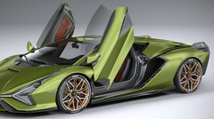 Lamborghini 1:18 Race Car12Classic Concept Custom Built Model24Carousel GREEN