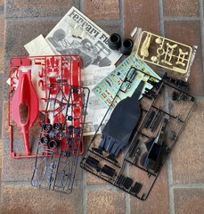 Tamiya Ferrari F189 Early Version model kit – Partially Assembled