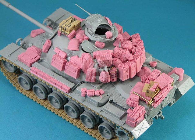 Legend 1/35 M48A3 Patton Stowage Set II Vietnam War (for Dragon/DML 3544) LF1269