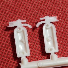 Fire Extinguisher 1960 Chevy Corvette 1:25 Scale Model Car Part MPC