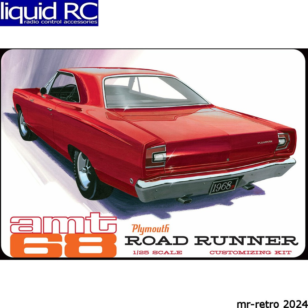 AMT 1363 1968 Plymouth Road Runner Customizing Kit 1/25