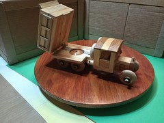 Vintage 1930’s Wooden English Truck With (7) Trailer Options US Seller
