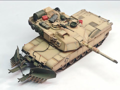 M1A1 Abrams Main Battle Tank Model Ashes to ashes