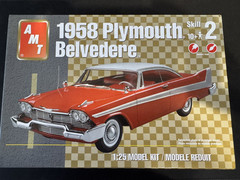 AMT 31927 1/25 58 Plymouth Belvedere Parts Bash Front Suspension Parts