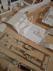 Revell 1/25 1969 Chevy Nova SS Plastic Model Kit 85-2098 Partially Together