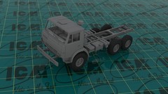 Soviet Six-Wheel Army Truck (New Tool) — Plastic Model Military Vehicle Kit —
