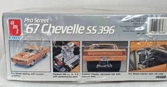1/25 AMT Pro Street 1967 Chevelle SS 396 Model Tubbed Chassis #6986 NIB