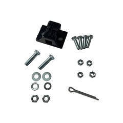 Pair Mud Flap Hangers Kit 30″ Use 24″ Wide Semi Truck Mudflaps Steel Straight