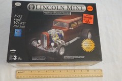 TESTORS: 1/24 Lincoln Mint, Ultra Metal Series, 1932 Ford “VICKY” #7140. Sealed.