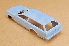 RESIN 3D PRINTED 1/25 1979 CHEVY MALIBU CHOPPED WAGON OUTLAW, SUPER PRO MOD BODY