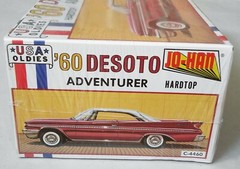 JO-HAN USA OLDIES ’60 DESOTO ADVENTURER HARDTOP 1/25 sealed