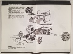1937 Chevy Orange Blossom Special DRIVESHAFT for AMT 1:25 Model Kit 37 Chevrolet