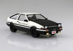Aoshima 05957 1/24 Fujiwara Takumi AE86 Trueno Project D Specification Model Car