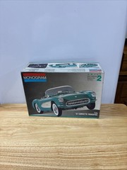 Monogram #2924 Model Kit 1957 Corvette Roadster 1/24 scale 1991 Pre-owned
