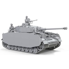 Border Model #BT-005 1/35 PANZER IV H EARLY/MIDDLE (with 4 figures)