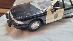 Revell SnapTite 1991-93 Chevy Caprice Police Car 1:25 Neat Built Up Weathered!