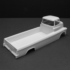 Jimmy Flintstone 1950’s Chevy Custom Cabover with cargo bed, body only NB350