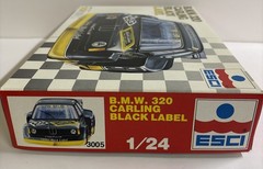 ESCI BMW 320 Carling Black Label 1/24 Model # 3005 Open Box Sealed Parts