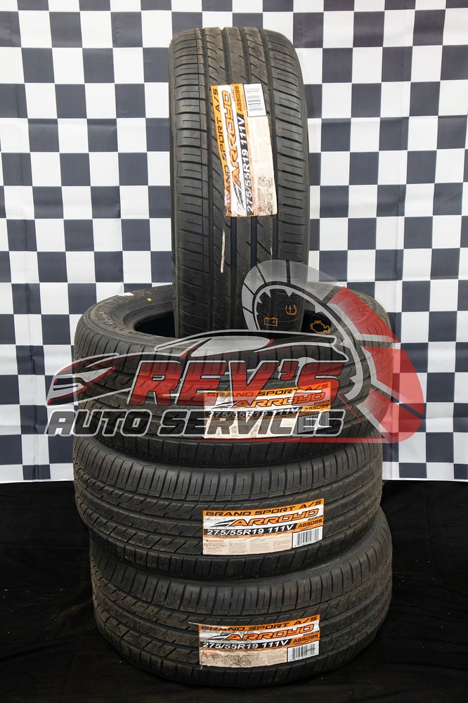 4 Tire Set Arroyo Grand Sport A/S 275/55R19 111V