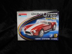 Monogram Shelby Cobra 427 S/C Model Kit Dream Rides 1:24 Scale