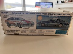 77Monza 2+2 Model Kit. 1/25, FS By MPC. Build 1of3 Ways.