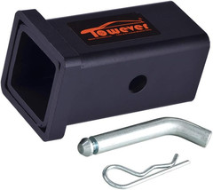 84028P Trailer Hitch Adapter for Class V Duty Hitch Reducer 2.5 to 2 Inches Sle
