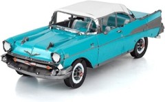 Fascinations Metal Earth 1957 Chevrolet Bel Air Model Kit Steel Model ME1010