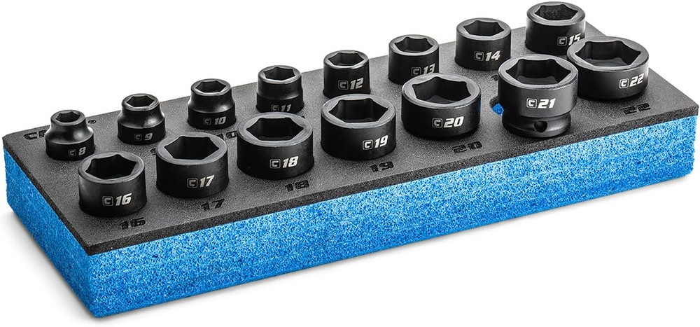 Stubby Impact Socket Set (3/8″ Drive/Metric Set)