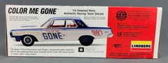 1:25 Lindberg 72156 Color Me Gone 1964 Dodge 330 Super Sport Car Kit PM0908