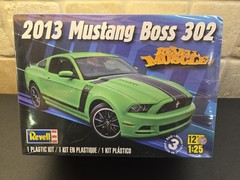 Revell, Revell Muscle, 2013 Mustang Boss 302, 1/25 scale !!Factory Sealed!!