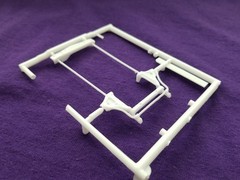 1991 Chevy S-10 Lowrider AWD FRONT SUSPENSION from Revell 1:25 Model Kit