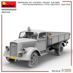 Miniart 1/35 GERMAN 3T CARGO TRUCK 3,6-36S. PRITSCH #38056 *new release* 📌USA📌