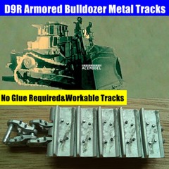 1/35 Israel D9R Armored Bulldozer Lead-tin Alloy Track Links w/Pins for MENG