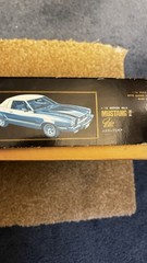 NITTO KAGAKU 1/16 1974? FORD MUSTANG II GHIA MODEL KIT UNBUILT 545-2000 RARE