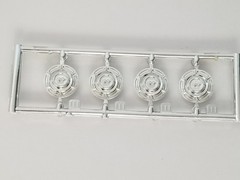 1960 Chevrolet Nomad Station Wagon FULL HUBCAPS from AMT 1:25 Model Kit 60