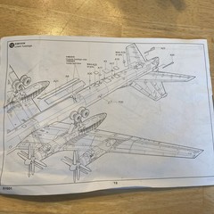 Instructions ONLY! Trumpeter 01601 1/72 Tupolev Tu-95MS Bear-H See Photos READ