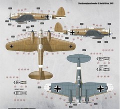 *US/CA Stock* Border Model 1/35 BF-018 Heinkel 111 H-6 WWII German Bomber New